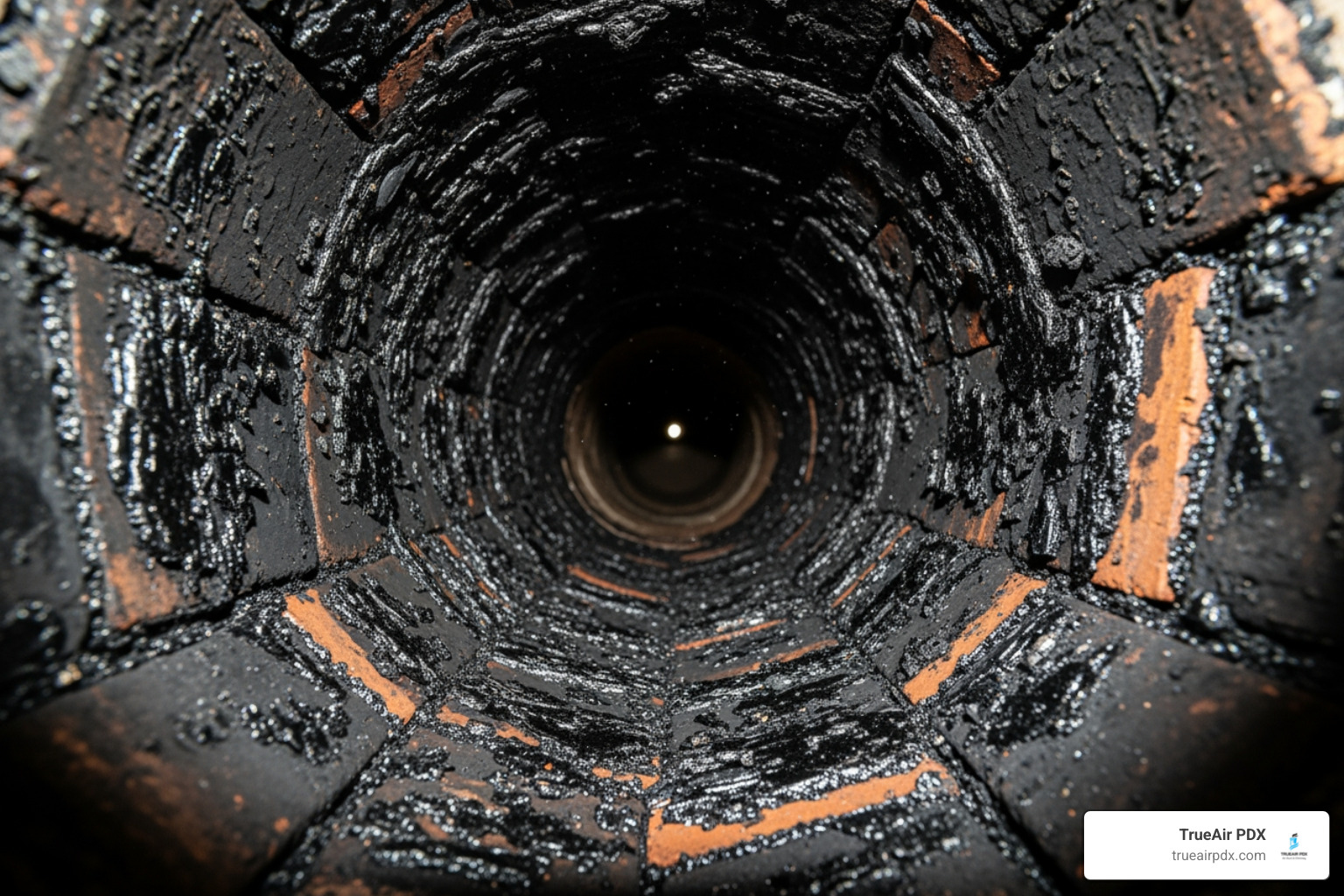 clean fireplace flue