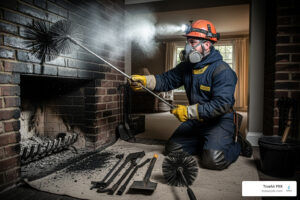 chimney cleaning cost
