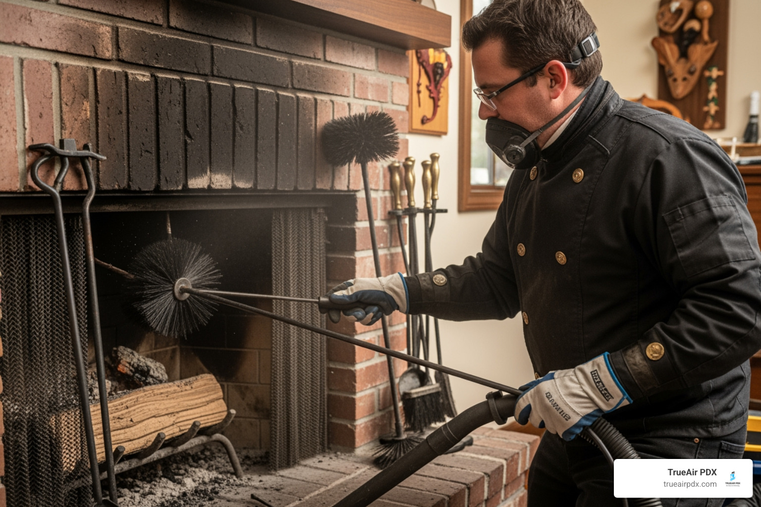 fireplace cleaning Portland