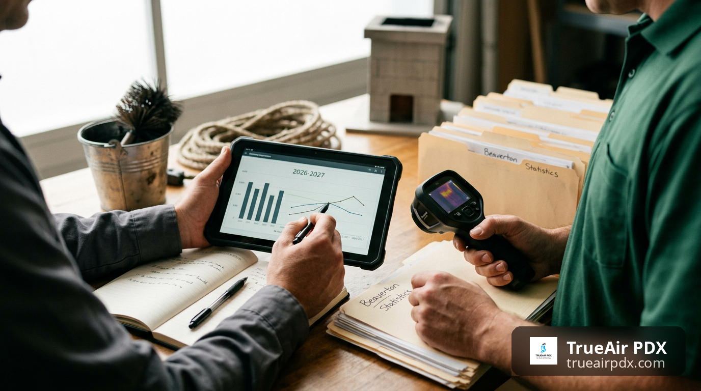 how often should chimney be inspected in Beaverton